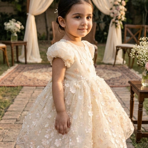 Cloudy White tutu dress