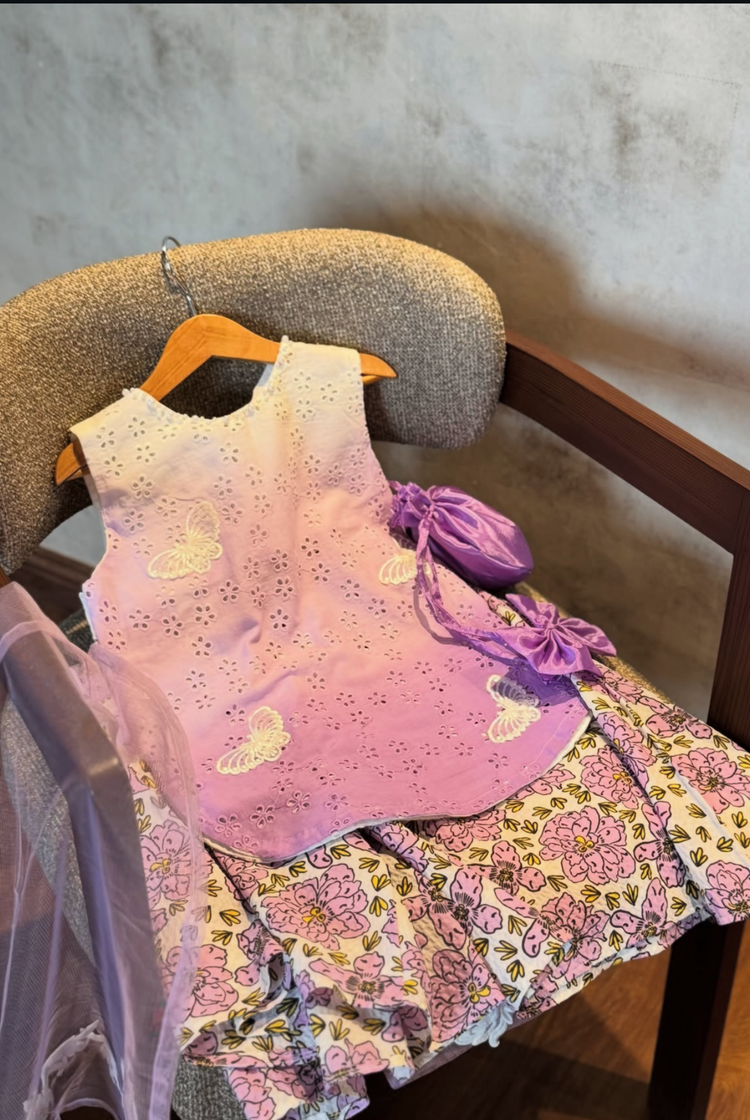 Lilac Ombre Flora Set