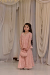 Chantille lace peach set ec26