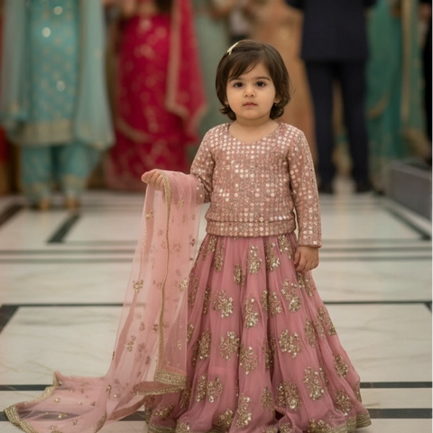 Gulbahar lehnga set