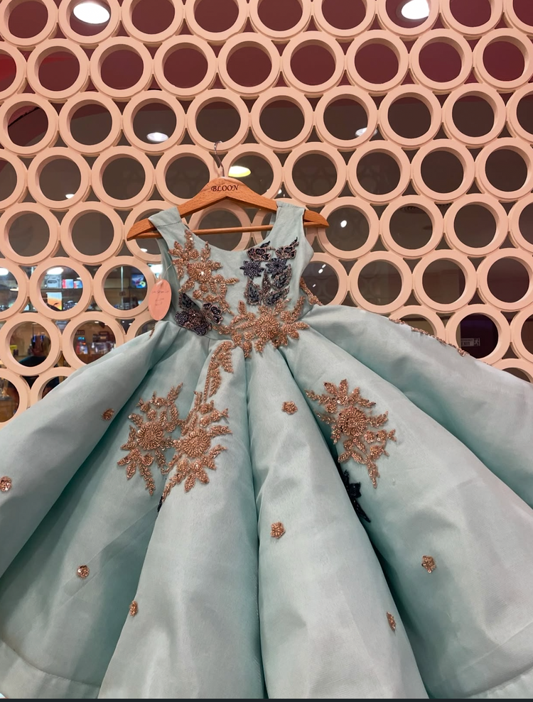 Lehns ball gown ice blue