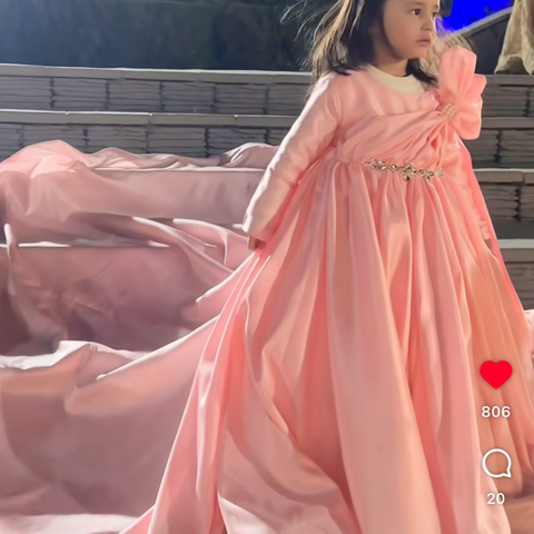 Princess Elena Dress baby pink