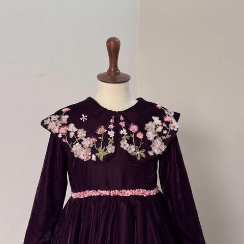Velvetty Plum orchid garden