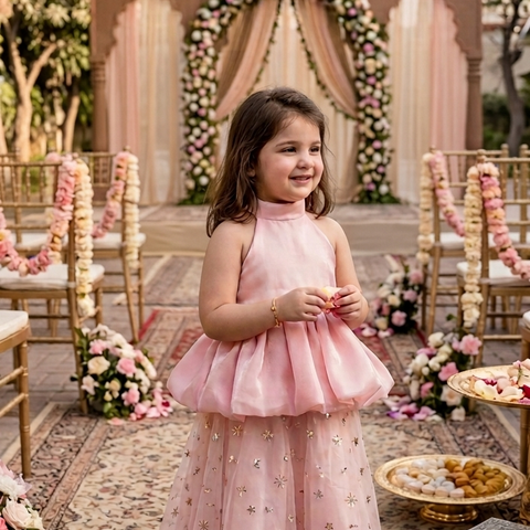 The Bubble peach set