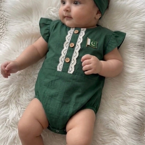 The Greeny Romper
