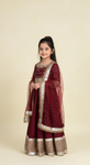 Laleh maroon lehnga set