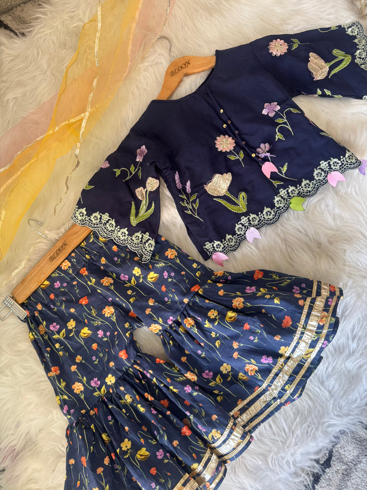 The Bluey Bell gharara set