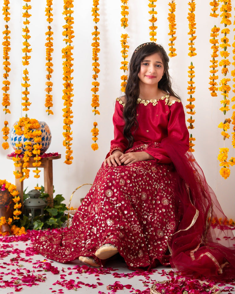 Mehrunissa lehnga
