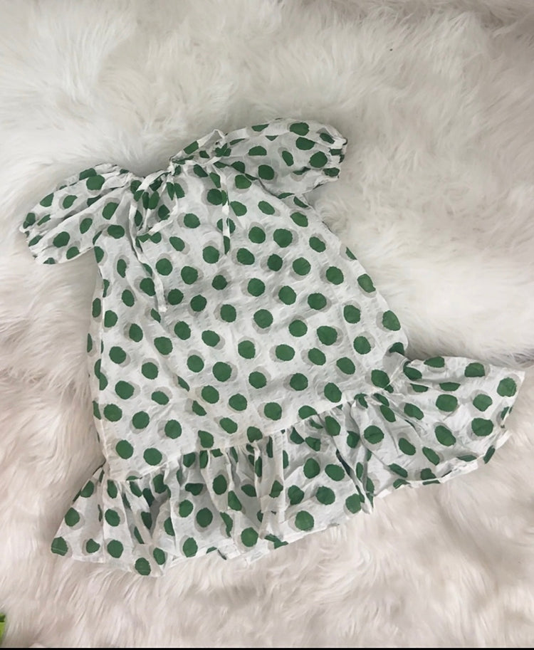 Polka dress midi dress