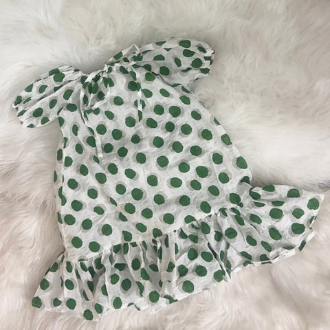 Polka dress midi dress