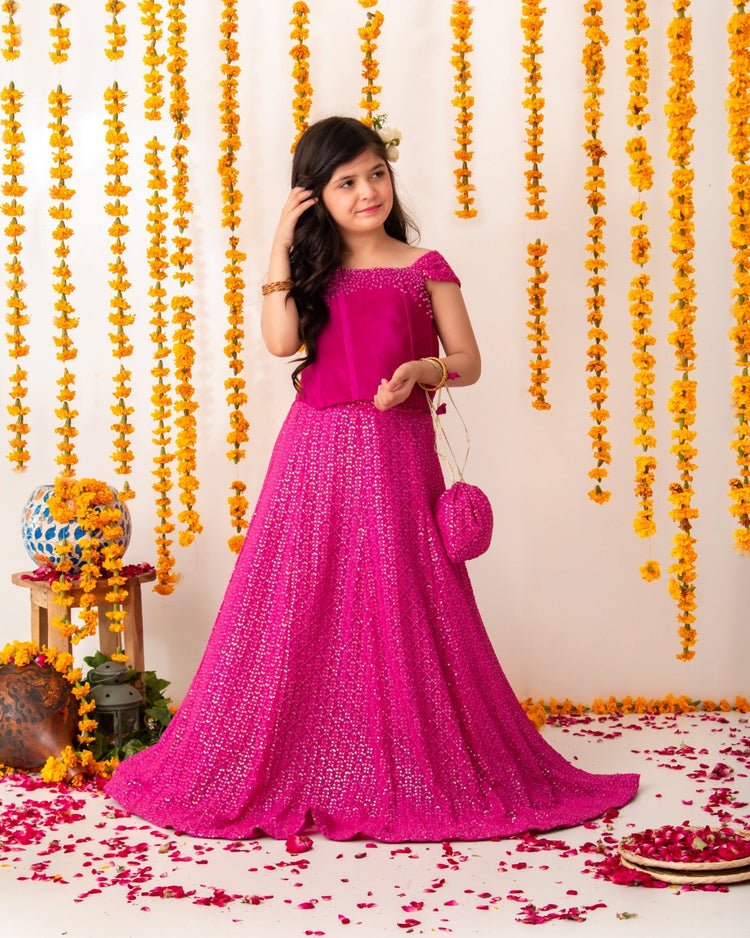 Shehrzadi lehnga