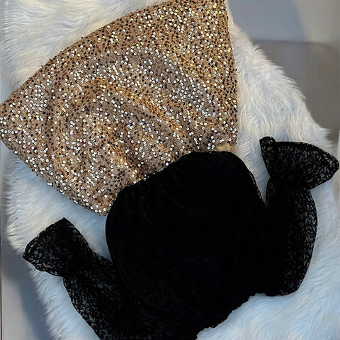 The Stary Gold skirt set