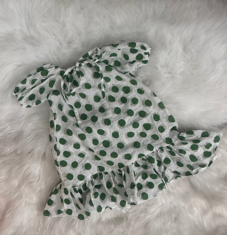 Polka dress midi dress