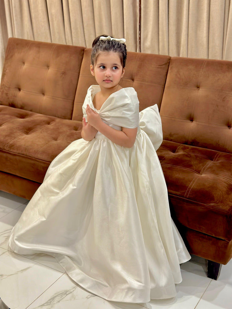 The Offwhite Princess Gown
