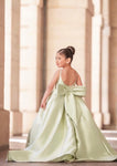 Aizu Luxe Pistachio Gown