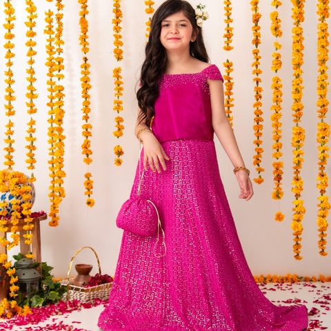 Shehrzadi lehnga