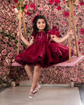 Maroon Fantasy Barbie