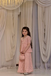 Chantille lace peach set ec26