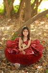 Maroon LOTUS frock
