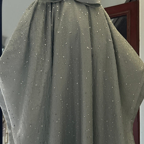 Jewel pistachio tail dress