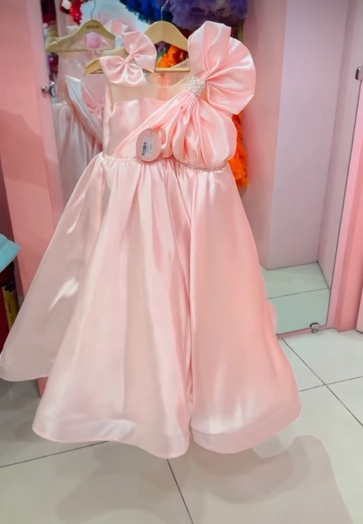 Ayleen Pink Silk gown