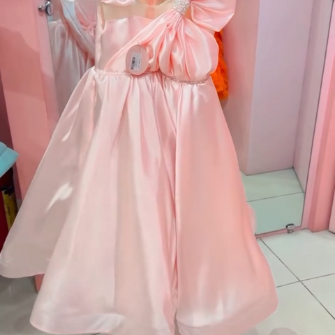 Ayleen Pink Silk gown