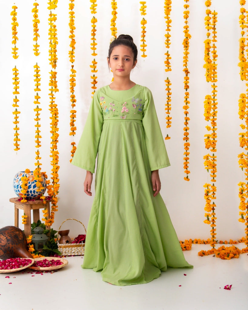 Nysa Green maxi