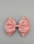 Powder pink bow pin ec26