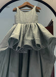Jewel pistachio tail dress