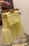 Sitara gharara Butter Yellow