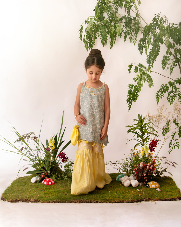 The Daffodil Gharara set eac26