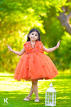 Petal Orange dress