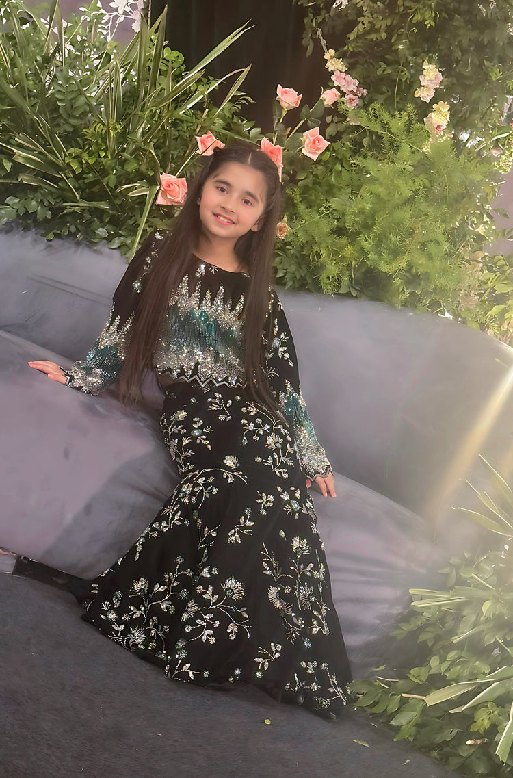 The hoorie mermaid dress (green)