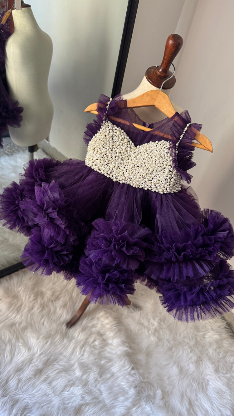 The Plum Pearly tutu