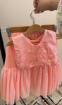 Sitara gharara powder peach