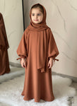 Abaya Coffee Brown EC26