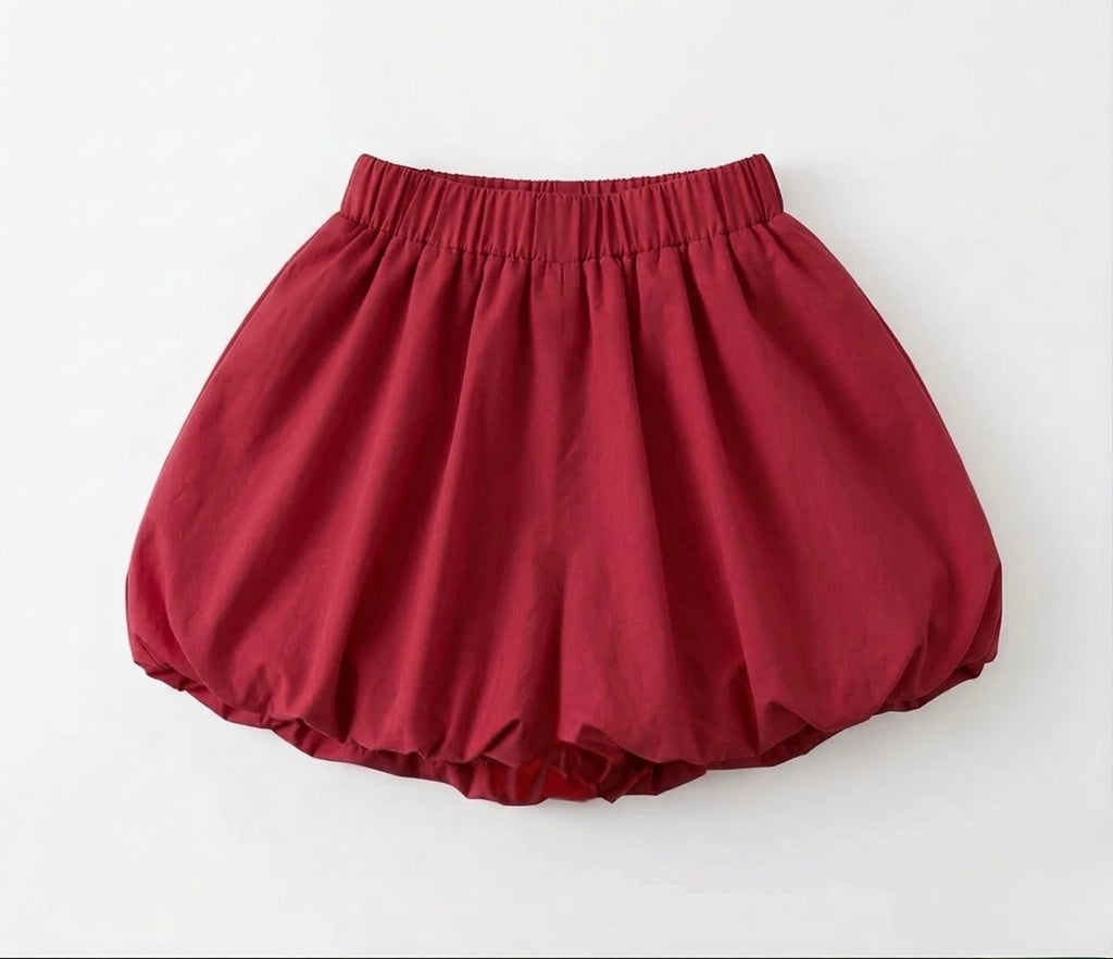 Bubble skirt (red)