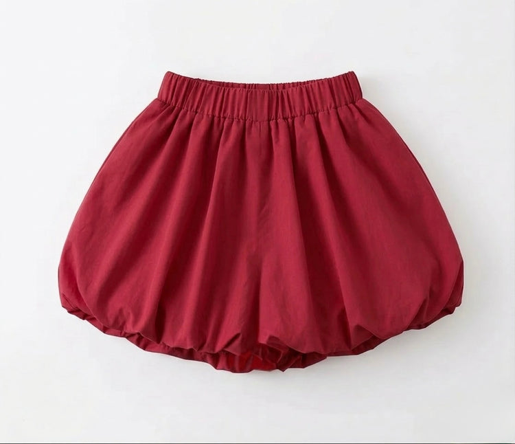 Bubble skirt (red)