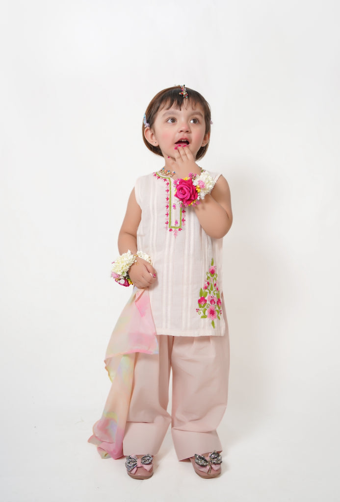 Singhar emb farshi shalwar set