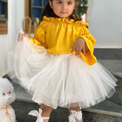 The sunflower skirt set