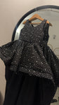 Jewel Black tail dress