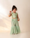 The Sitara gharara Pistachio