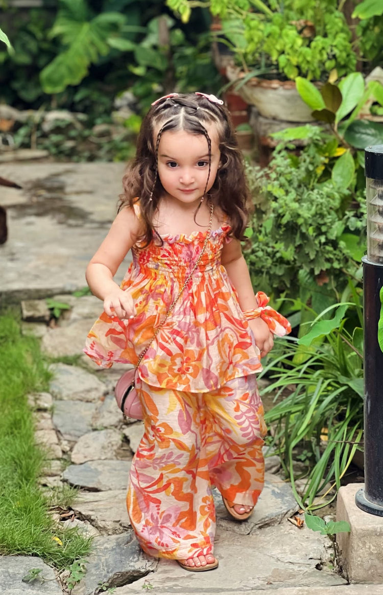 Rust trouser set