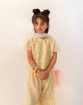 Sitara gharara Butter Yellow 4-8yr