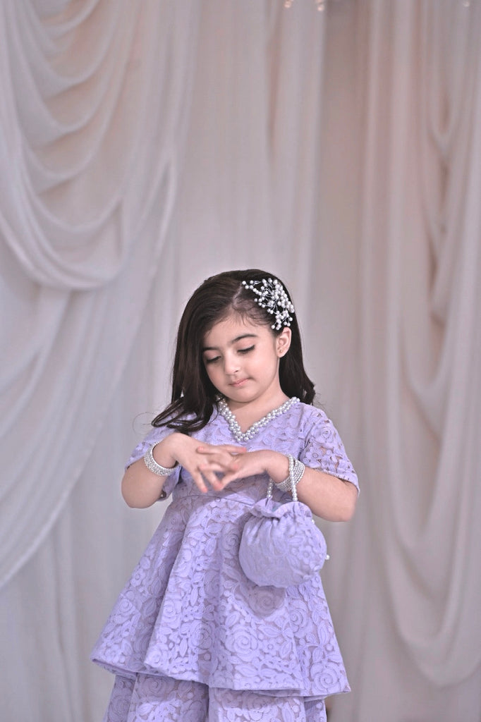 Chantille lace Lilac set ec26