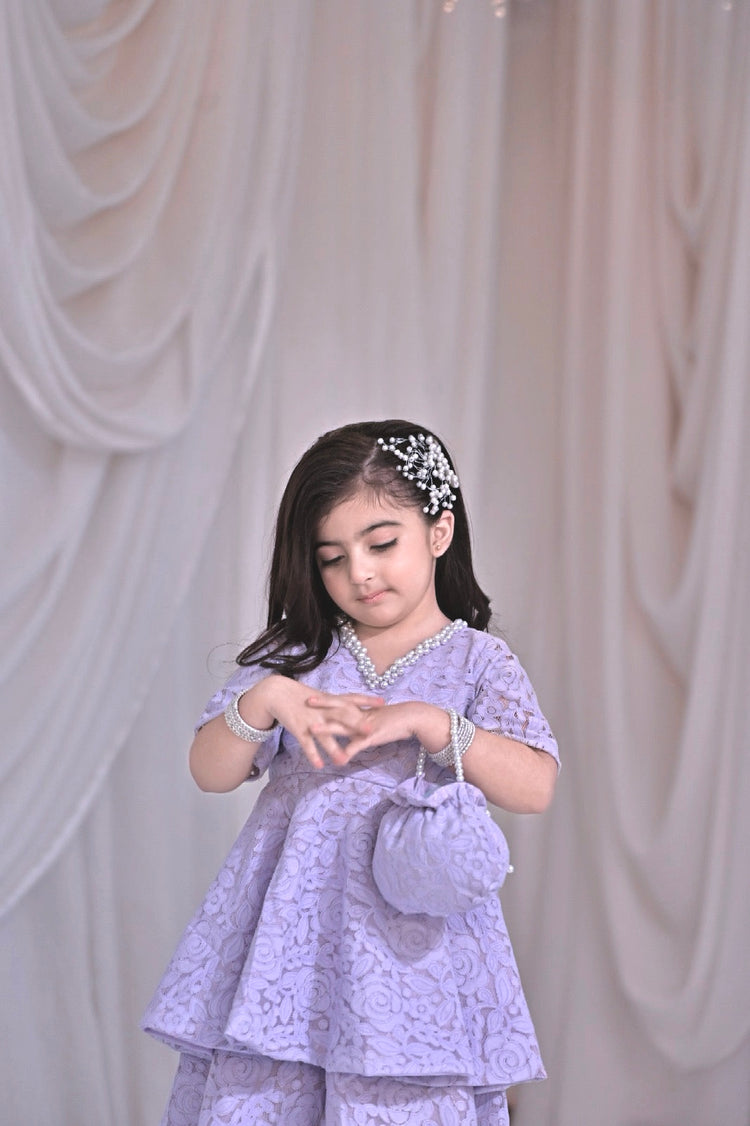 Chantille lace Lilac set ec26