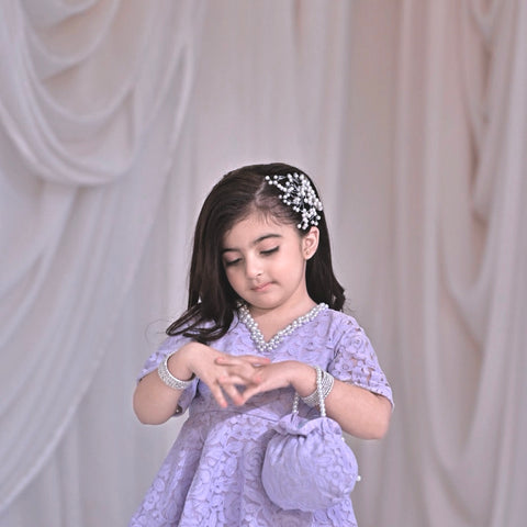 Chantille lace Lilac set ec26