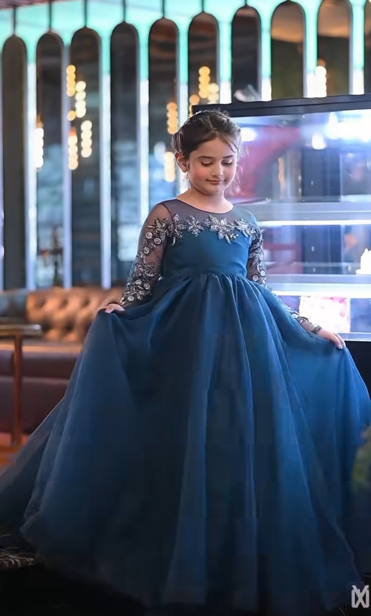 The Meerab Blue gown