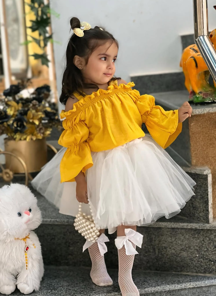 The sunflower skirt set