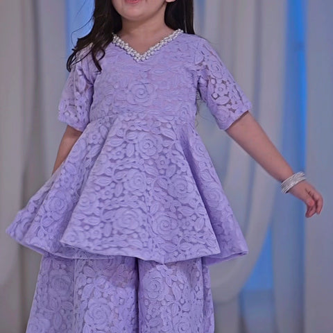 Chantille lace Lilac set ec26